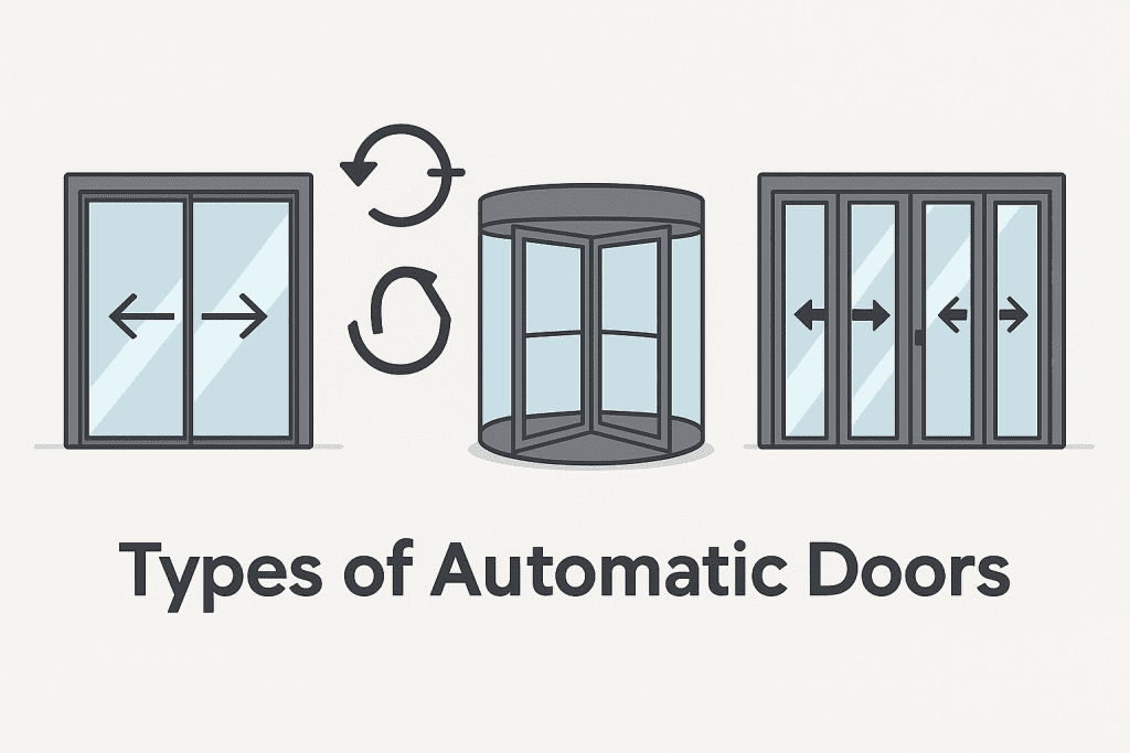 درب اتوماتیک شیشه ای