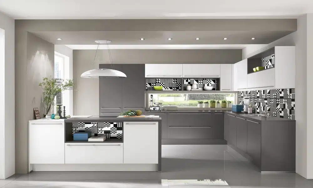 تزیین اپن آشپزخانه