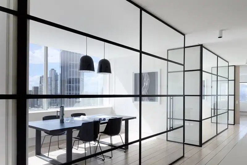 پارتیشن شیشه ای