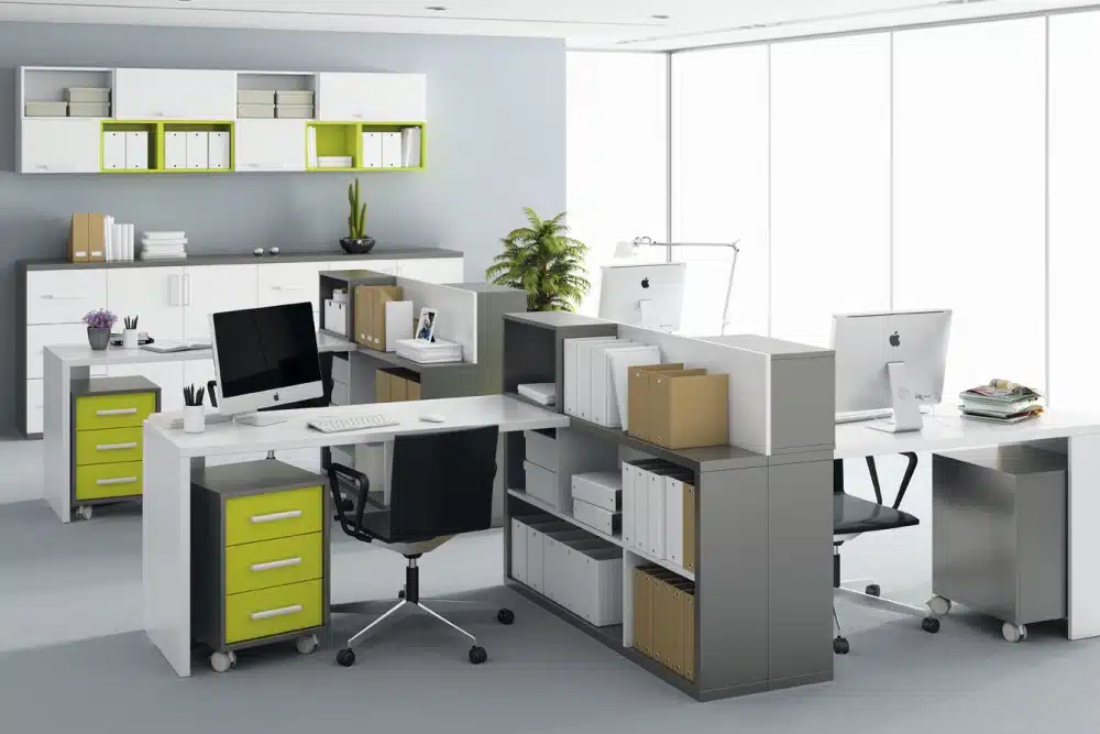 میز اداری و کنسول اداری در دفاتر کوچک