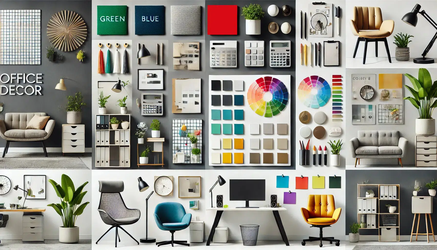 هفت رنگ مناسب برای محیط کار