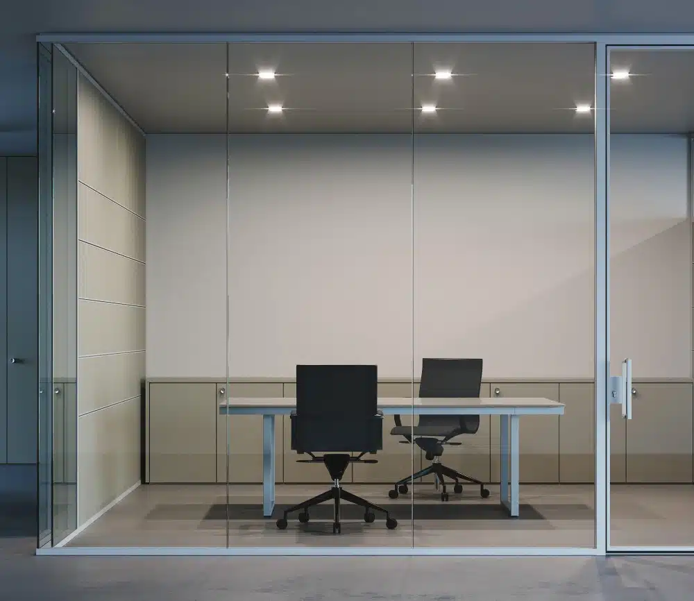 پارتیشن شیشه ای دوجداره