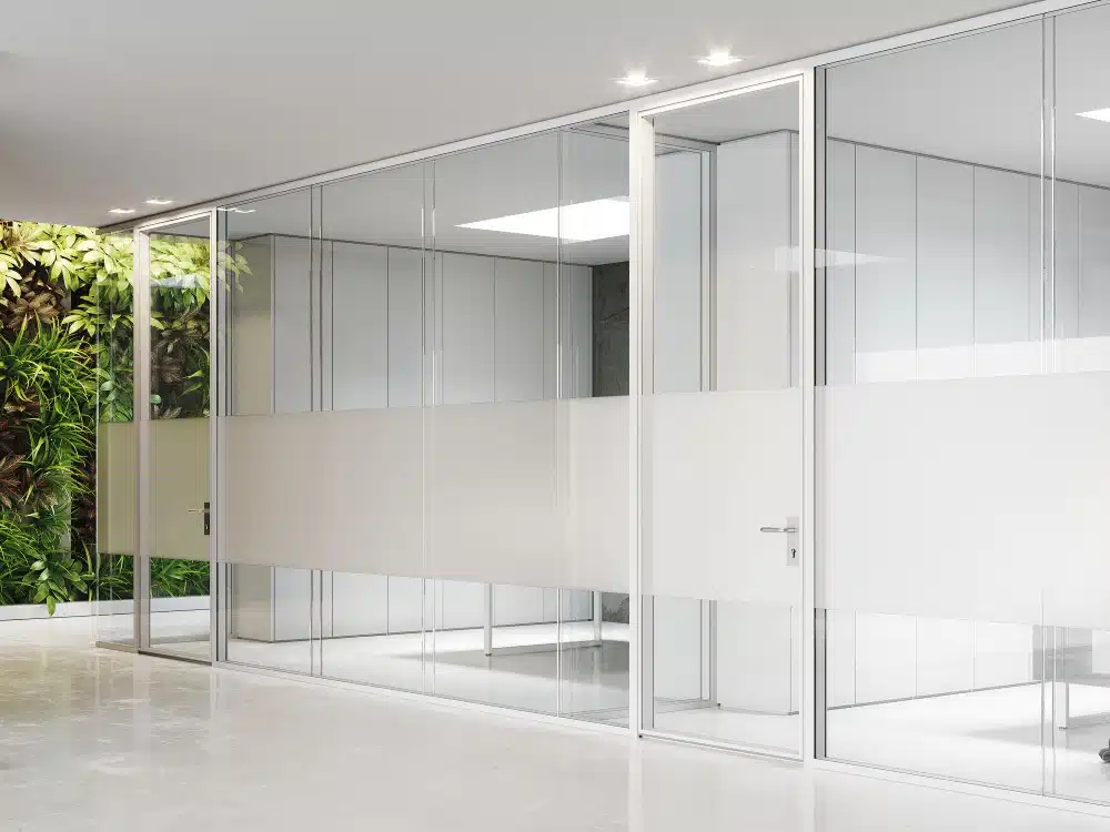 پارتیشن شیشه ای دوجداره