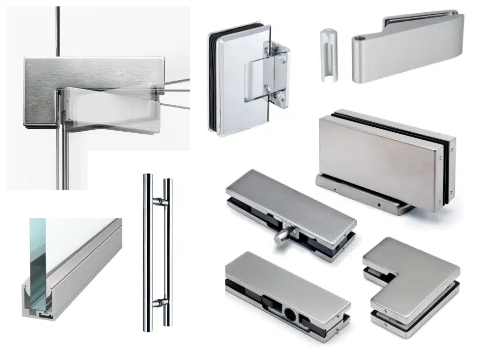 یراق آلات پارتیشن شیشه ای