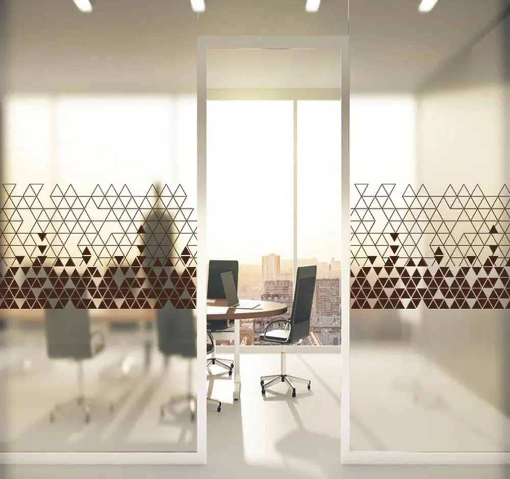 چاپ مستقیم روی شیشه پارتیشن