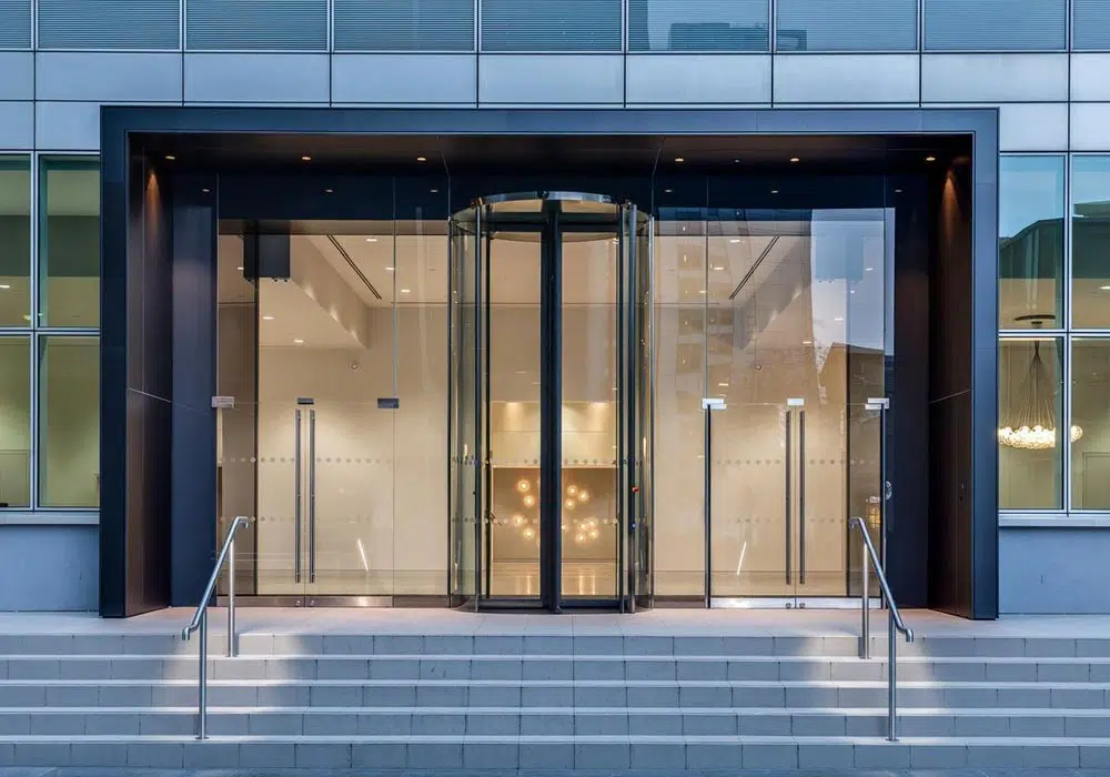 درب شیشه ای