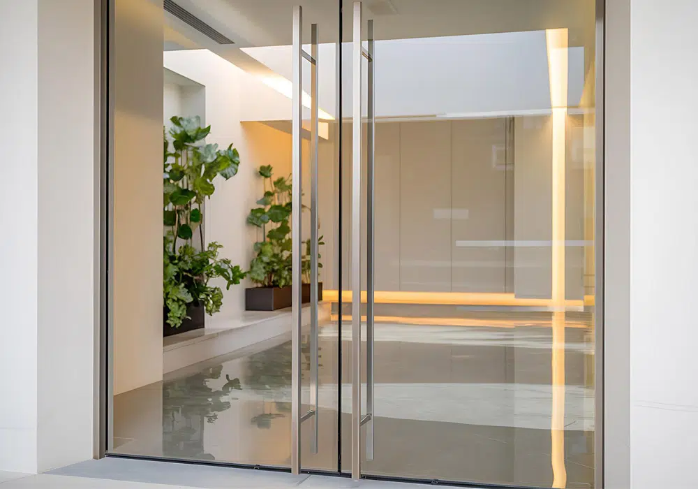 درب شیشه ای