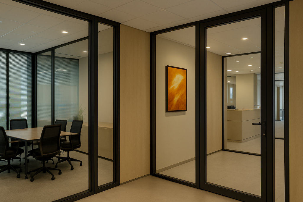 درب شیشه ای